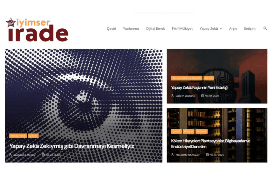 Devrimci bir beyincik için iyimser irade