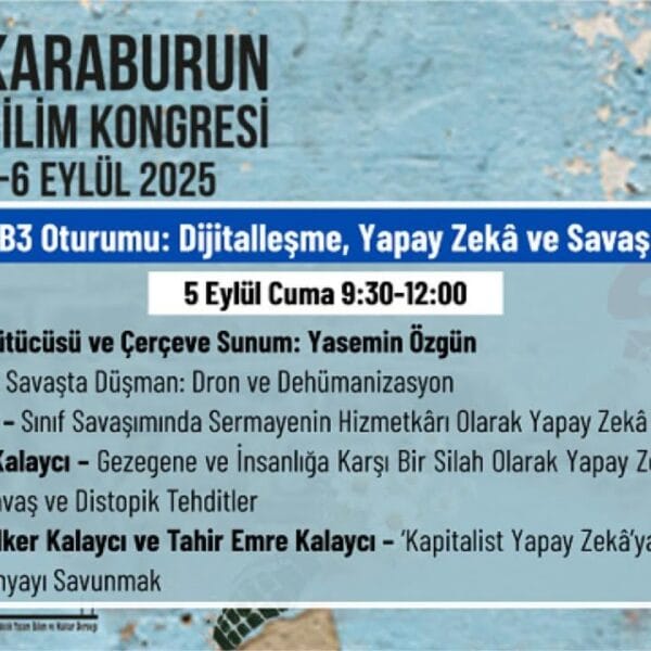 Resim 14: LU3qLNCXoNU HD - 19. Karaburun Bilim Kongresi B3 Oturumu: Dijitalleşme, Yapay Zekâ ve Savaş