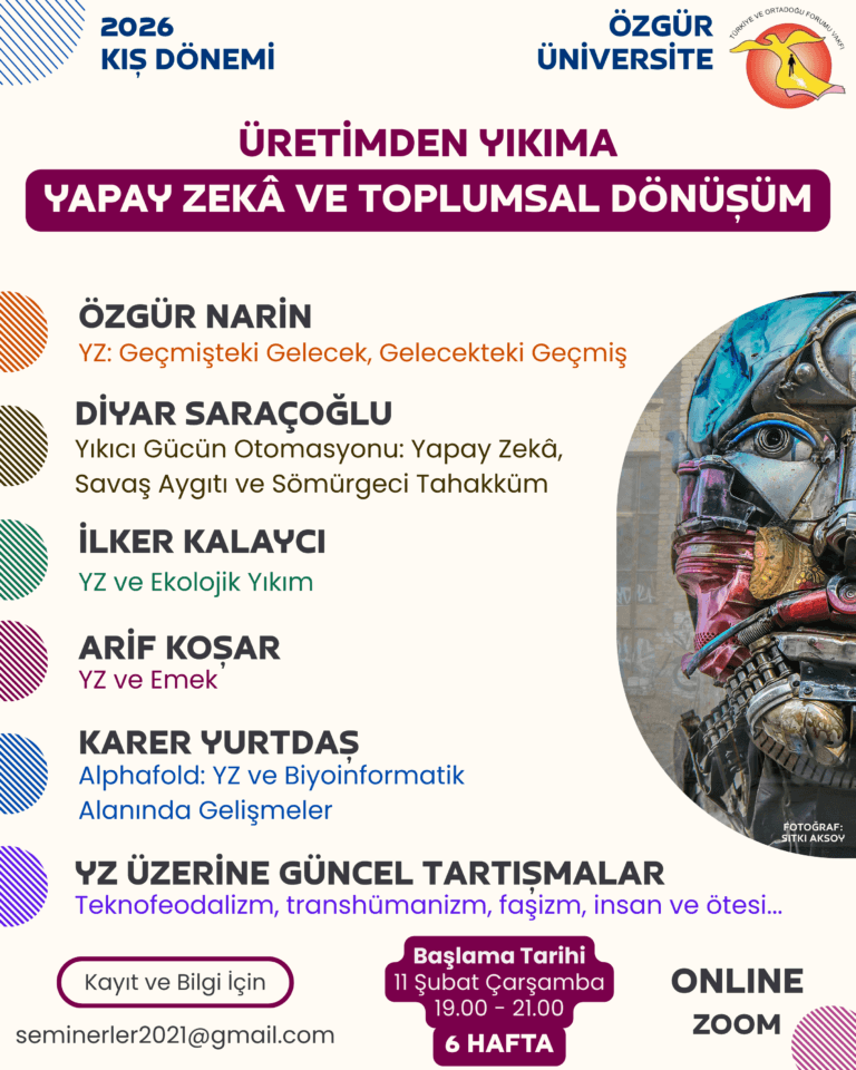Uretimden Yikima YZ Afis 20260126 - Üretimden Yıkıma: Yapay Zekâ ve Toplumsal Dönüşüm -